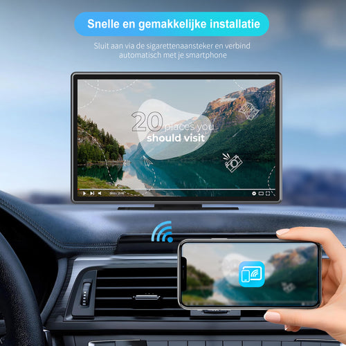 Strolox 9 inch Carplay-scherm / Android Auto